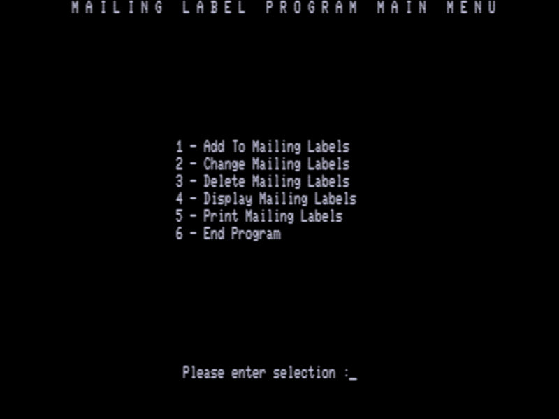 Screen shot